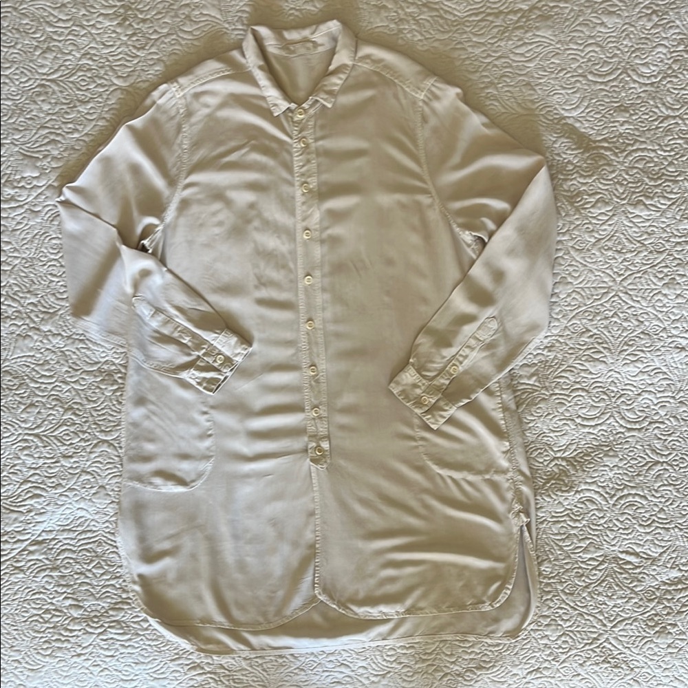 CP Shades Cream Button Down Shirt